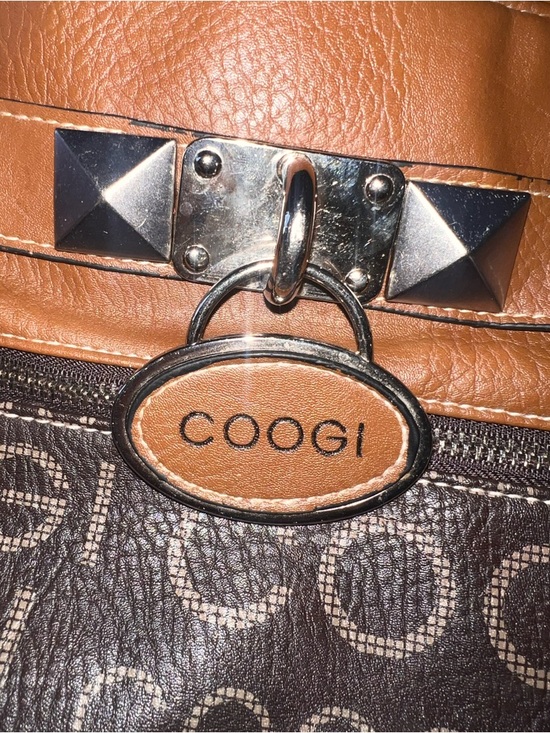 COOGI Brown Pattern Tote Bag - Picture 4 of 6